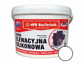 NPB SILIKÓNOVÁ FASÁDNA FARBA BIELA 15kg